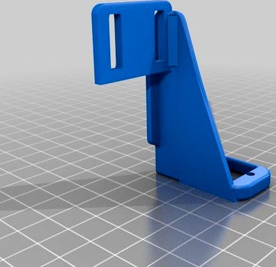 Soporte para 3dtouch/bltouch con ojales largos, para mejor ajuste (anet a8) by matacuras