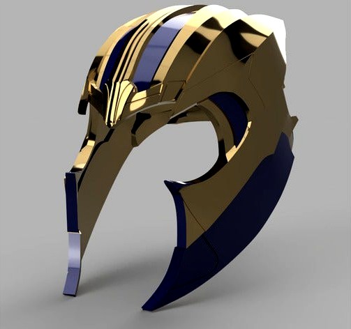 Thanos Helmet (Infinity War) by Killonious