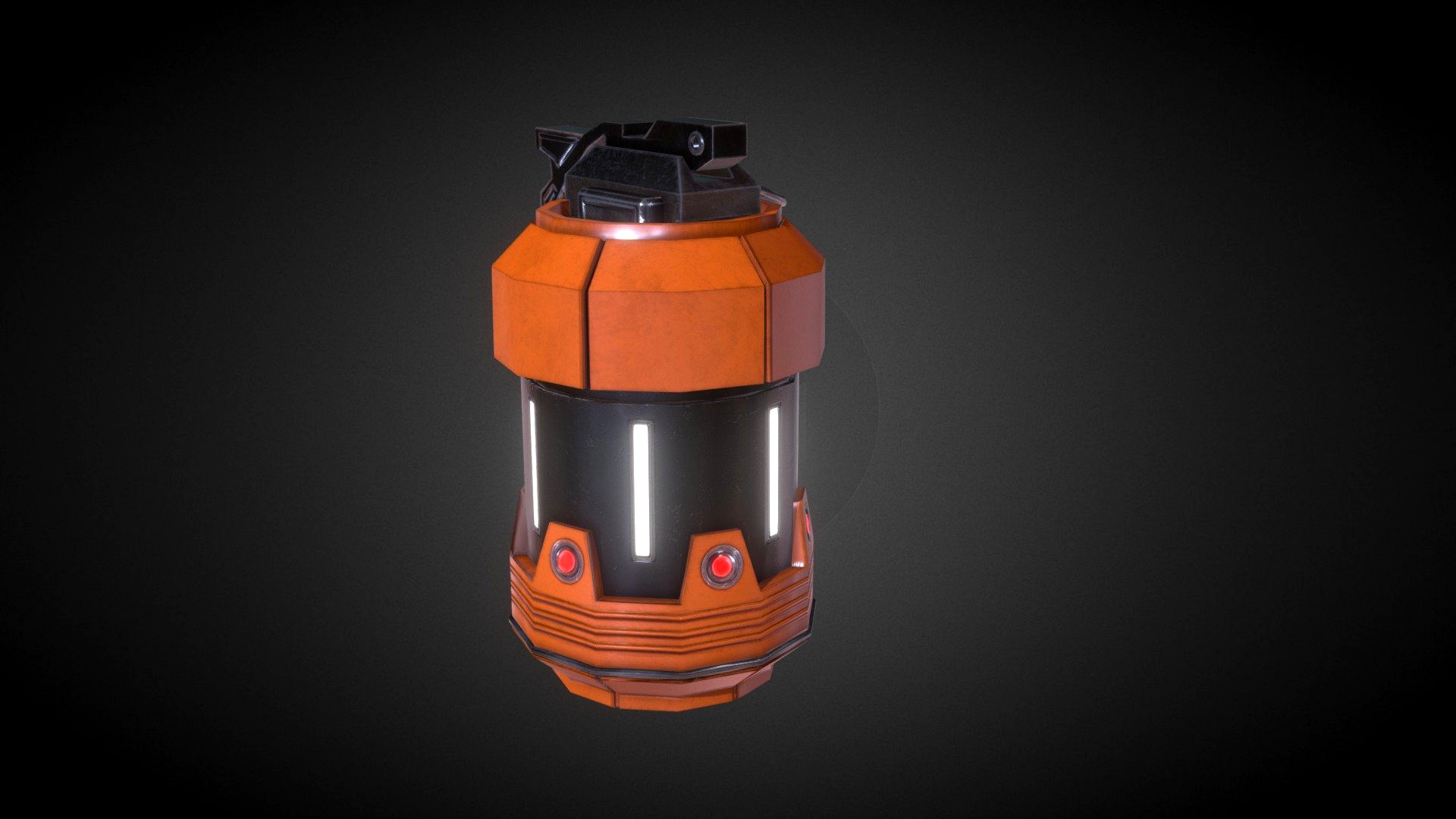 Sci-Fi Frag Grenade