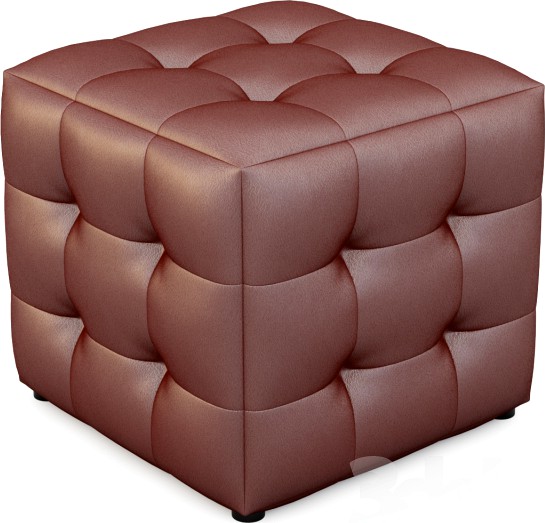 Apollo Bronze Cube Ottoman