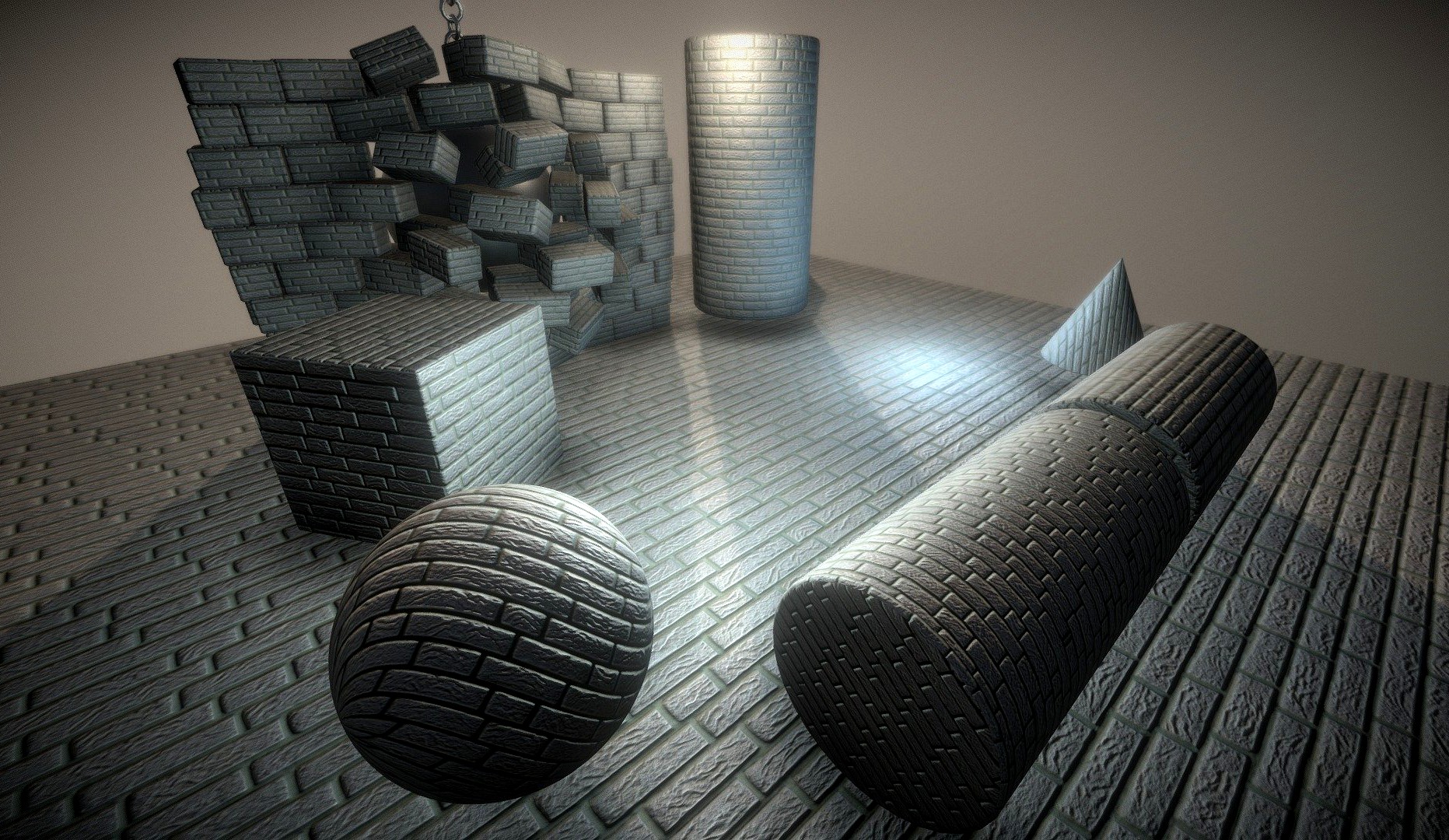 Brick Wall 2 | Texture Set (16)