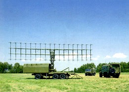 Model NNIIRT 1L13 Nebo SV / Box Spring VHF acquisition radar