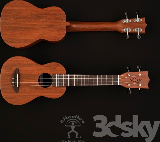 Ukulele Aqua One &amp;amp; Only 001