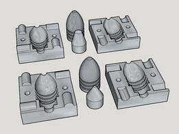 .58 Minie Ball 3D Print Casting Kit