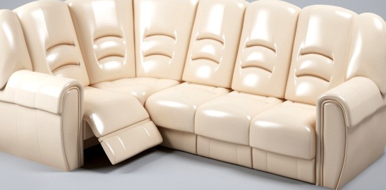 Corner sofa Leather