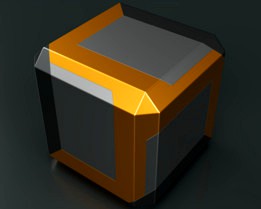 Double/mirrored antahkarana cube design 02