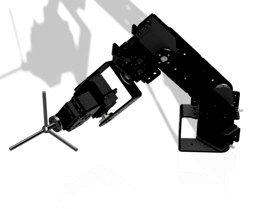 6 DOF Robot Arm Based on Popular Servo Bracket Chassis