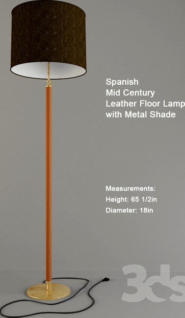 Spanish Mid Century Leather