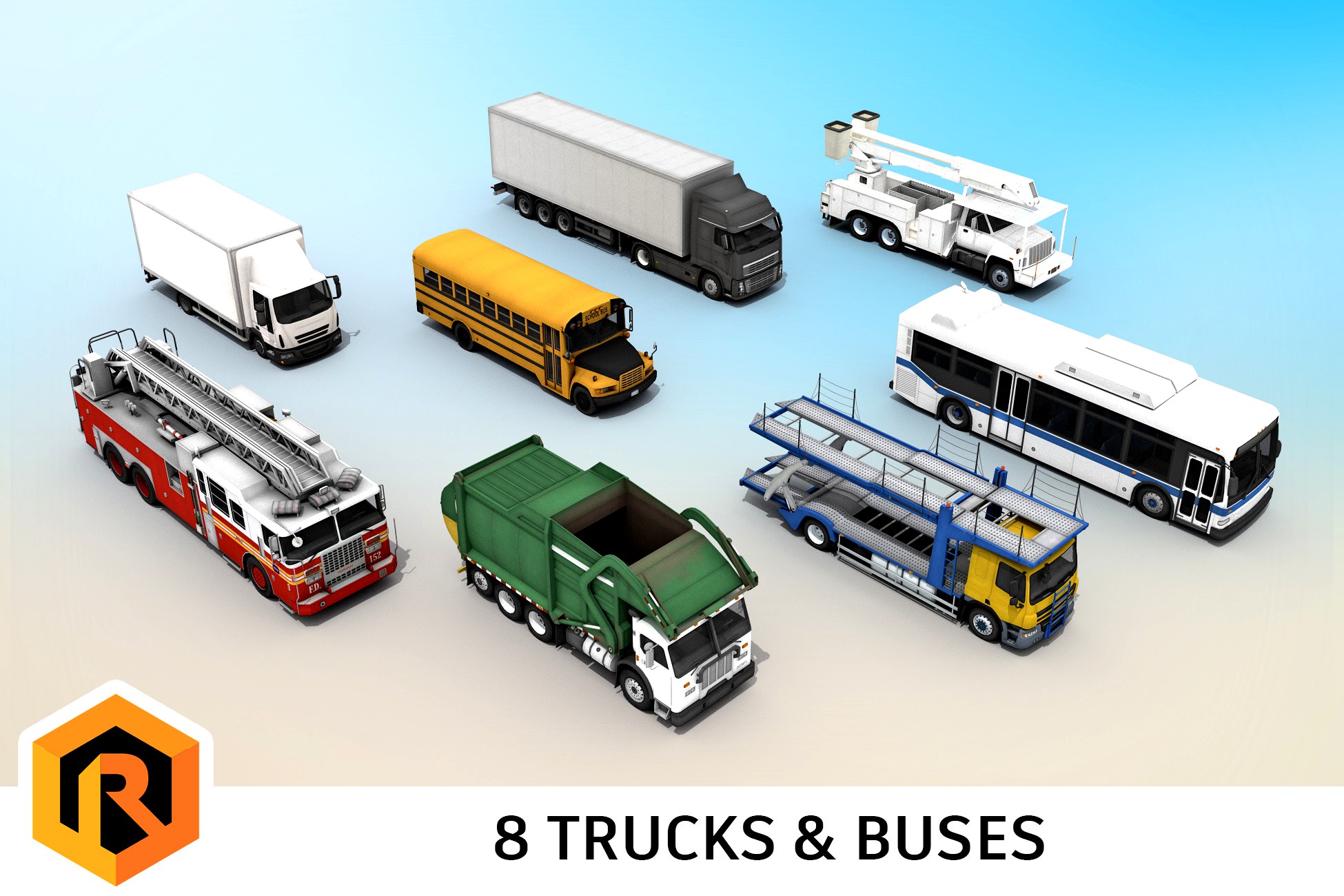 Trucks And Buses Collection