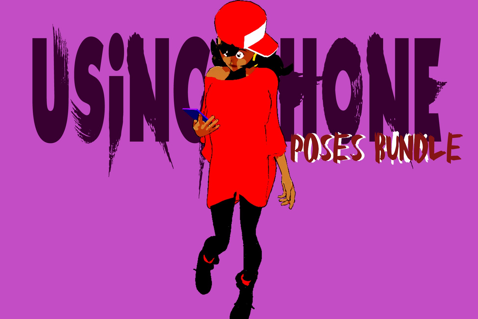 Poses Pack BUNDLE: Phone