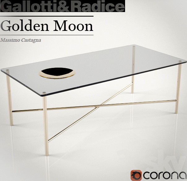 Gallotti &amp;amp; Radice Golden moon table