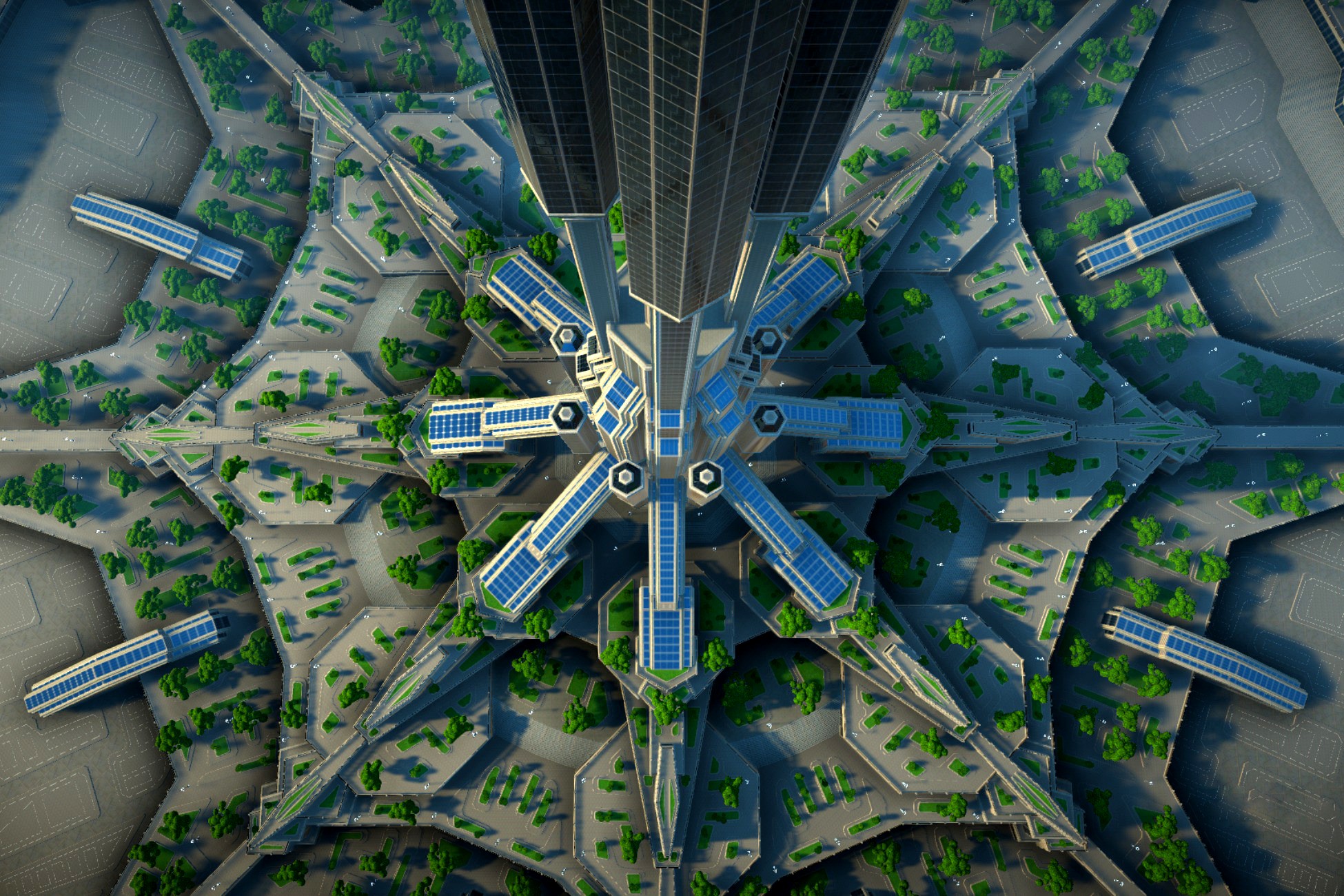 Sci FI City Constructor