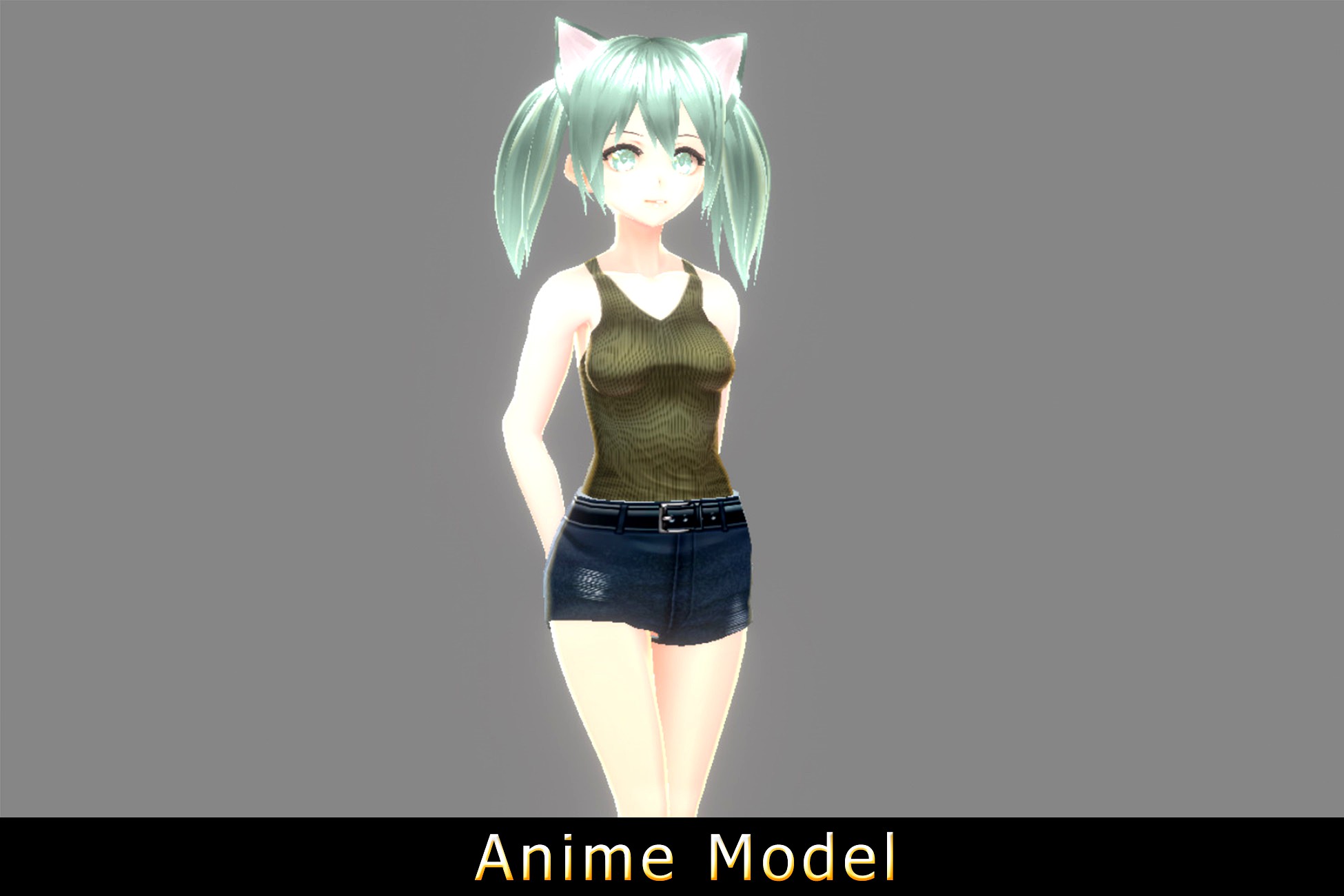 mirai nikki - yuno gasai - squid game - vrm model 3D Model in Woman 3DExport