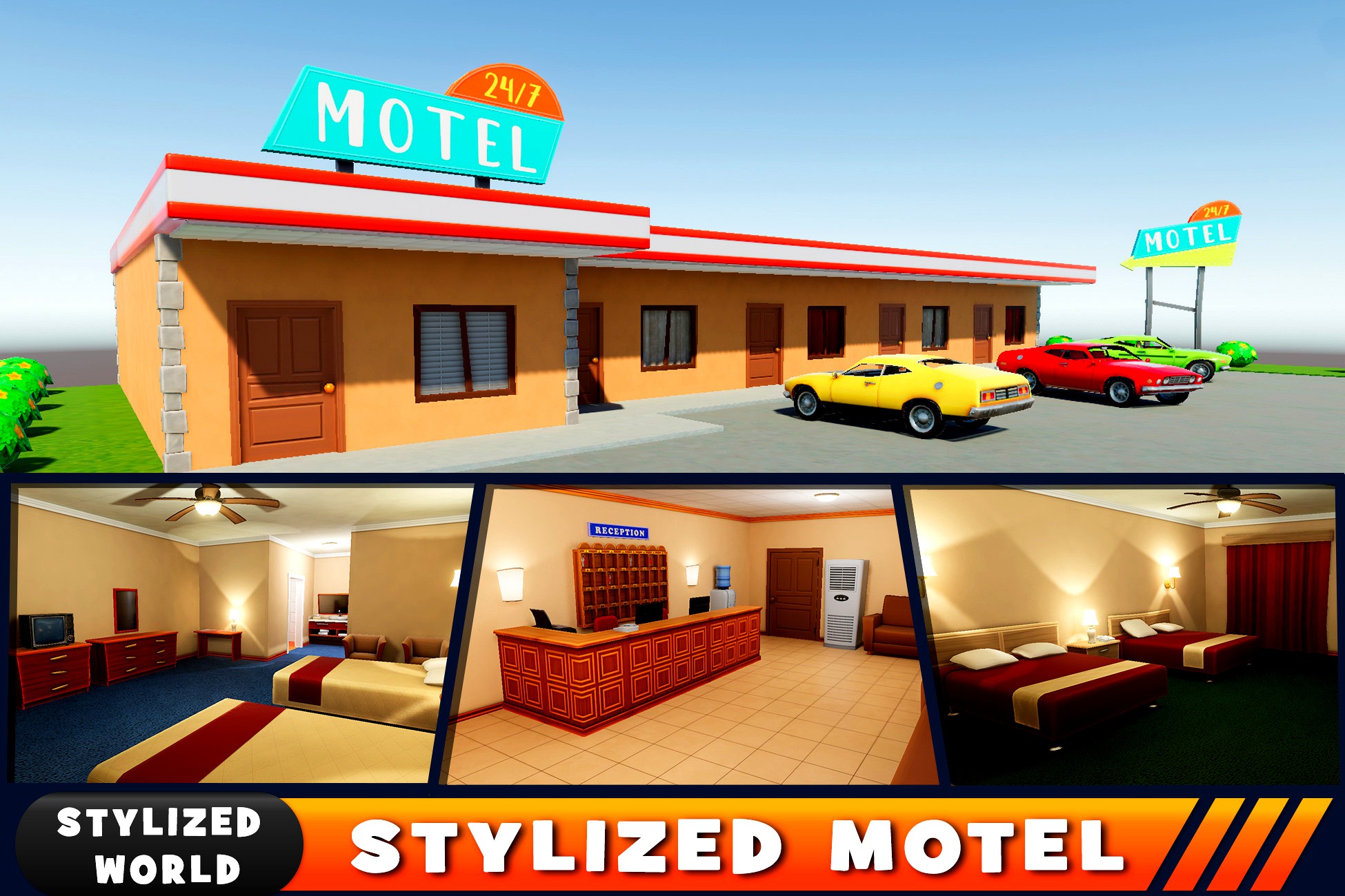 Stylized Motel