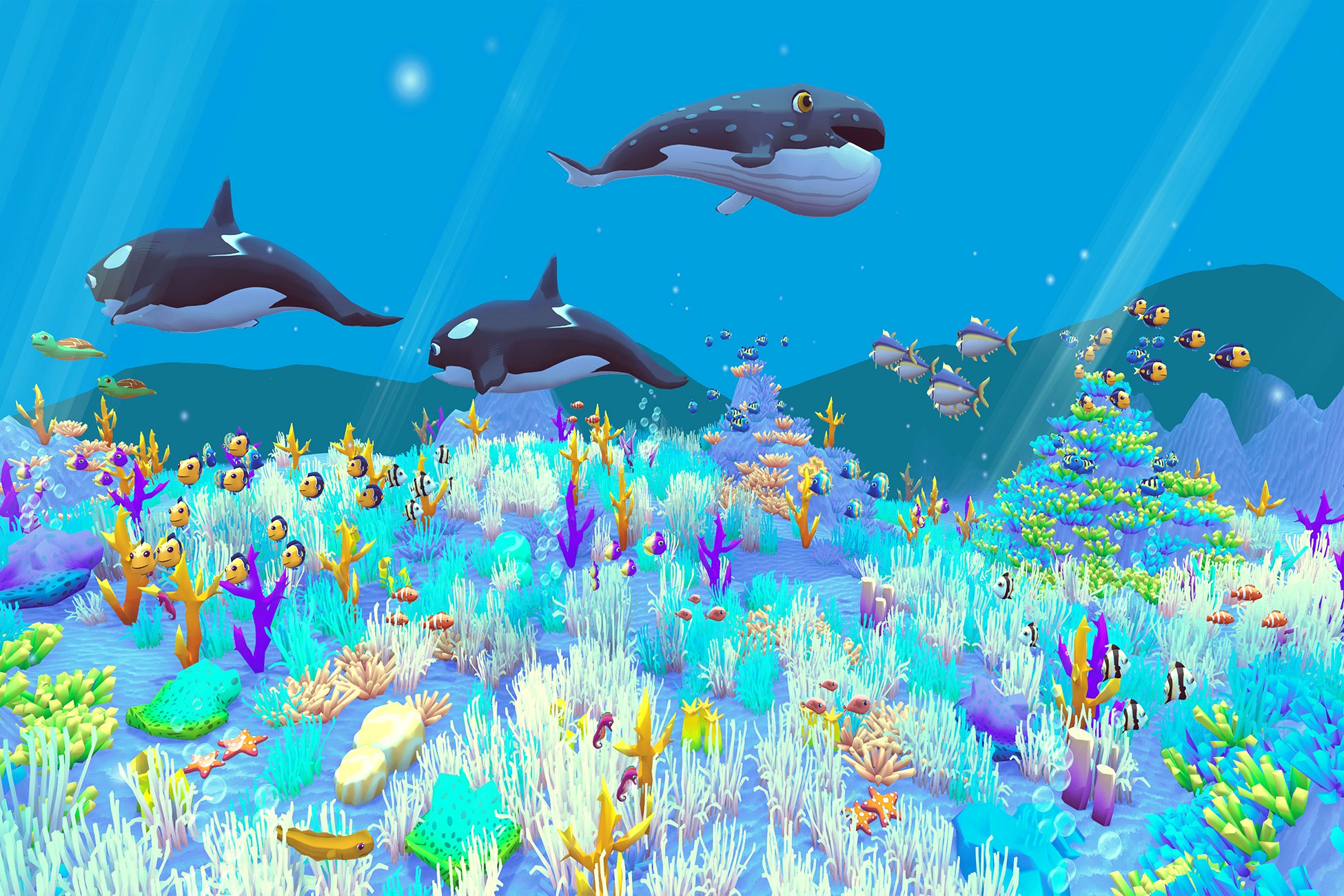 Stylized Underwater Creatures