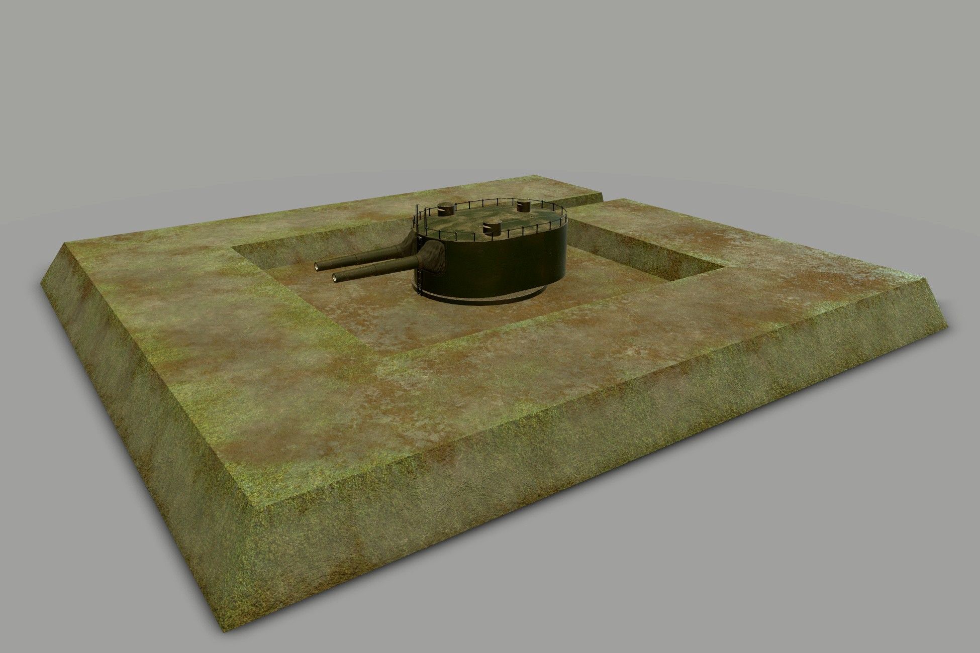 Coastal artillery 305 mm