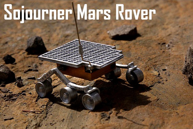 1997 Sojourner Mars Rover by BagelMan