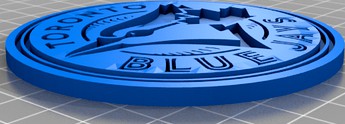 Blue Jays coaster by fgoyti