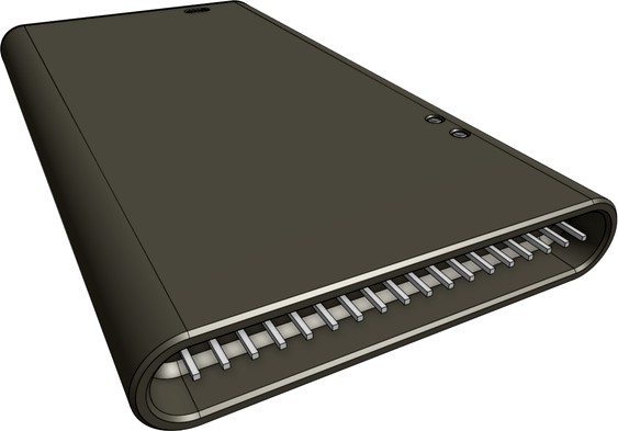 Open Bench Logic Sniffer case by komar007