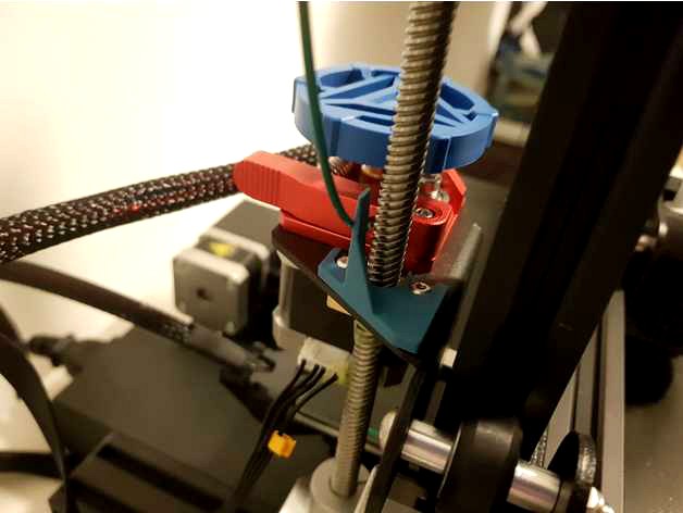 Ender 3 Filament Guide Wing by NielsZaph