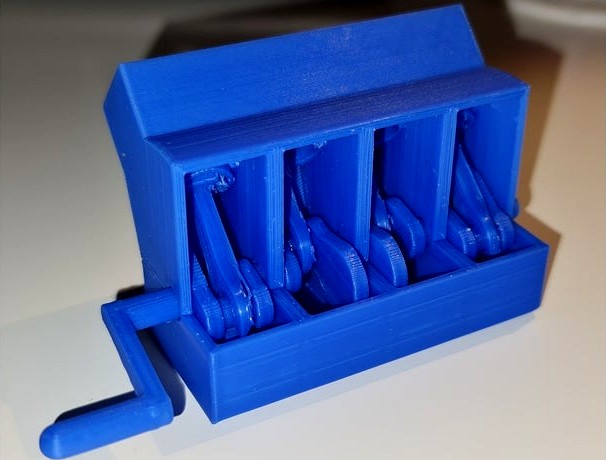 Mini V8 Working Engine V2 by Z3DPRINTING