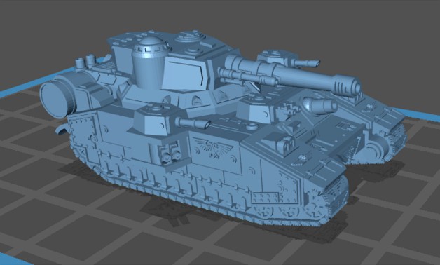 Epic scale super heavy main battle tank by JahnZizka