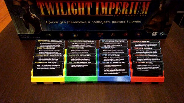Technologies Cards Stand for Twighlight Imperium by Soskat