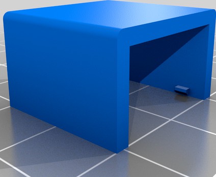 Retaining cover for "Artillery Sidewinder X1 Bed Cable Strain Relief" by LeCedre83