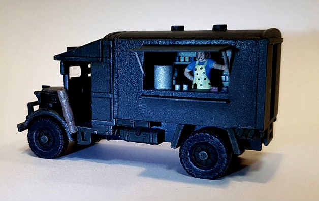 Austin K2 NAAFI Van by madram