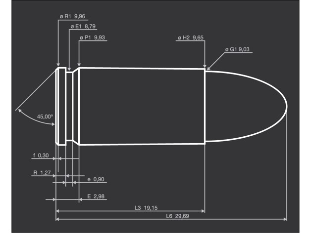 9mm Luger Dummy Parametric by the_black_bunny