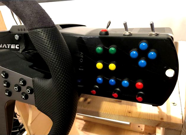 Fanatec CSL Elite Button box right side by fringuello