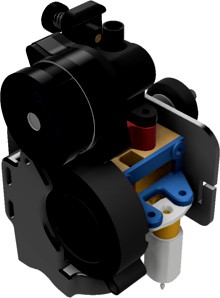 Orbiter v1.5 fan mount system for Ender 3 and 5 by thrutheframe