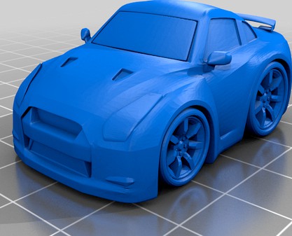 R35 GT-R deformed by dendeba