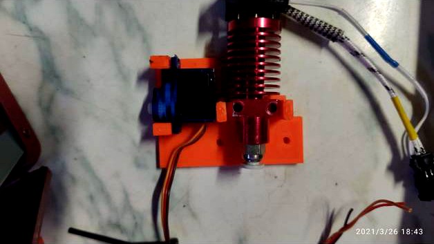 Suporte Hotend CR10 plus  by Runnerma