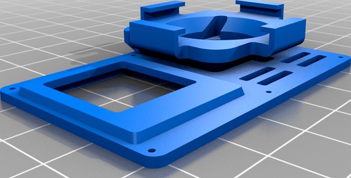 TBS ND Filter Frontplate for iFlight Naked GoPro Hero 8 Case TPU by MartyMcFlyFly