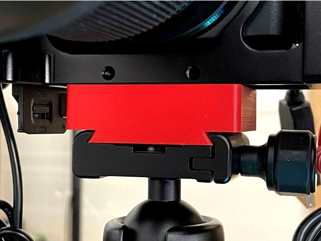 SmallRig Sony A6500 stativ QR-plate adapter by UlrichC