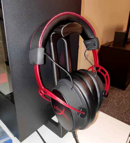 Magnetic Headphone Holder - For NZXT H510 PC Case by DJMitch117