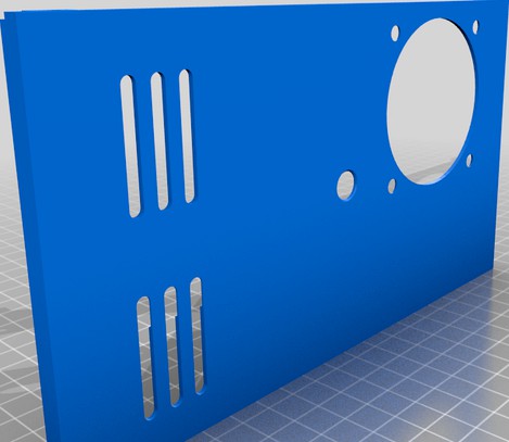 Meanwell PSU Rear Cover for Noctua Fan by Bladevane