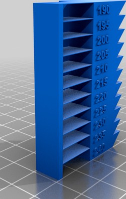 Ender 3 Temp Tower with GCODE by Haxsaw1967