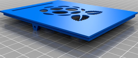 Raspberry box for 4 relay module by Nembo