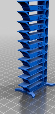 Smart Temperature Tower - Artillery Genius Remix G-Code by dbcher