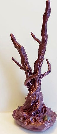 Twin Tree Sculpture by IVibrant