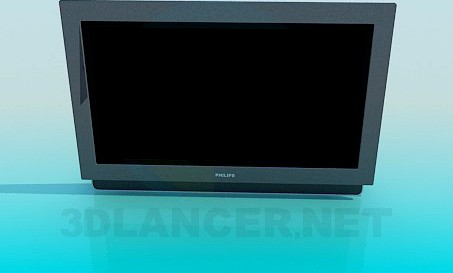 3D Model LCD Philips