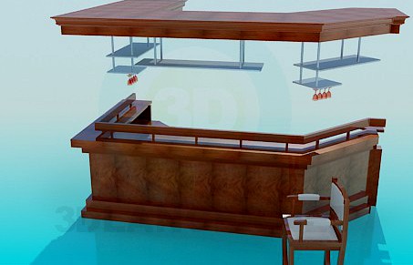 3D Model Bar