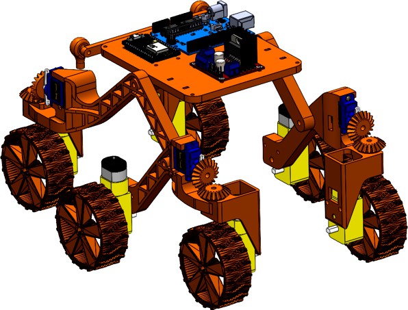 Mars Rover by TjomBucket