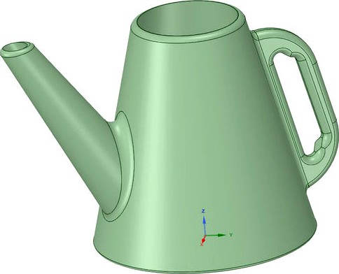 Narrow spout watering can by Texasbelle