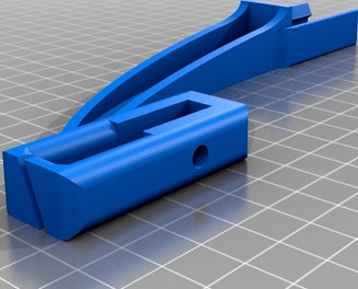Creality_Ender_3_Filament_Guide_Remixed_with_Pulley by Lizzy77