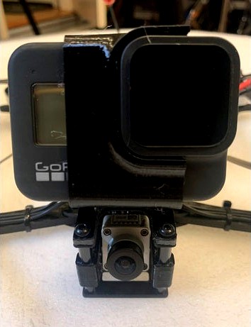 GoPro Hero 8 mount for Camera Butter Cinema One frame by mactac