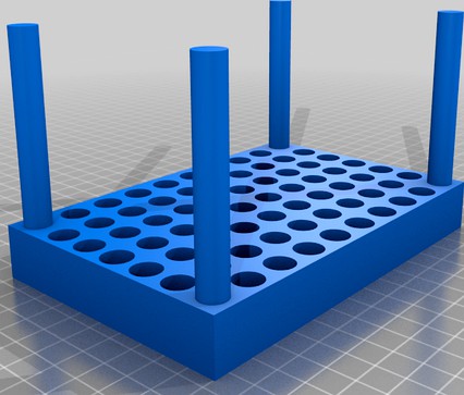 AAA Battery Holder Stackable by Rudedog99