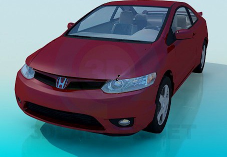 3D Model Honda CIVIC